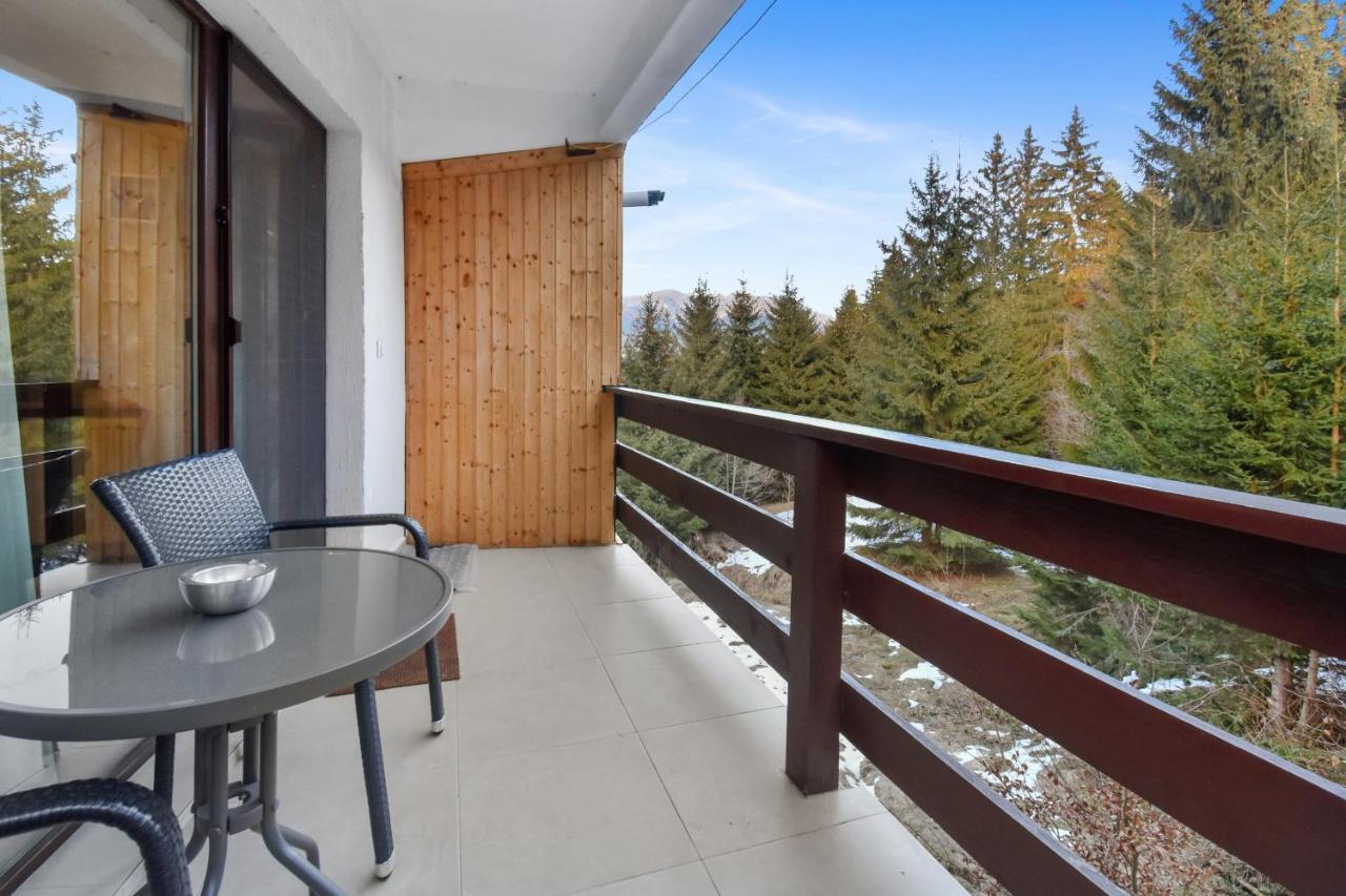 Cozy Studio With Balcony Panoramic Mountain View Apartment Predeal Exterior foto